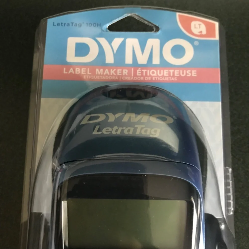 Dymo Label Maker Letra Tag 100H New